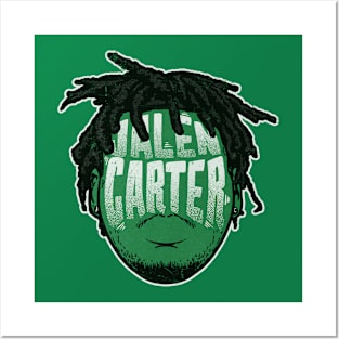 Jalen Carter Philadelphia Player Silhouette Posters and Art